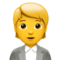 Office Worker emoji on Apple